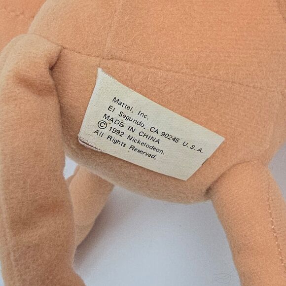 Talking REN PLUSH DOLL MATTEL 1992 Ren and Stimpy Show - Picture 8 of 11